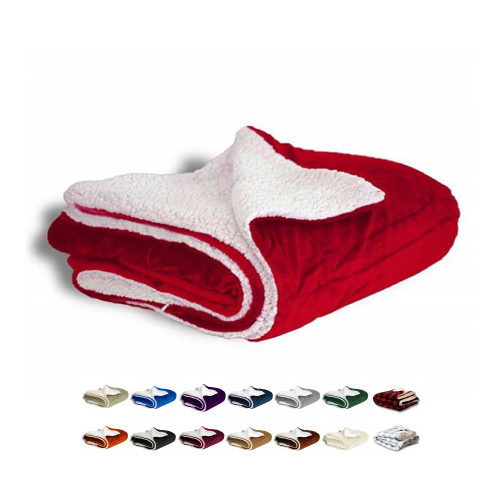 B5015 - Micro Mink Sherpa Blanket