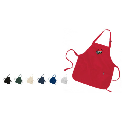 Q4250 Medium Length Apron with Pouch