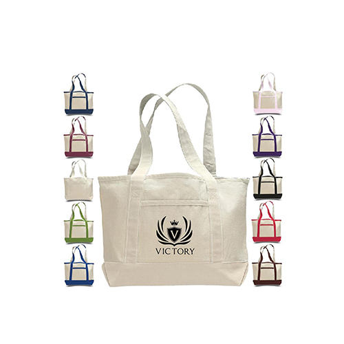 Custom Wholesale Deluxe Canvas Tote Bags Ideal for Promotions and