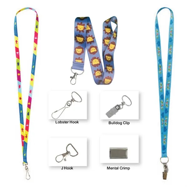 S12971 - Custom Promotional Sublimated Lanyards for Professional Branding
