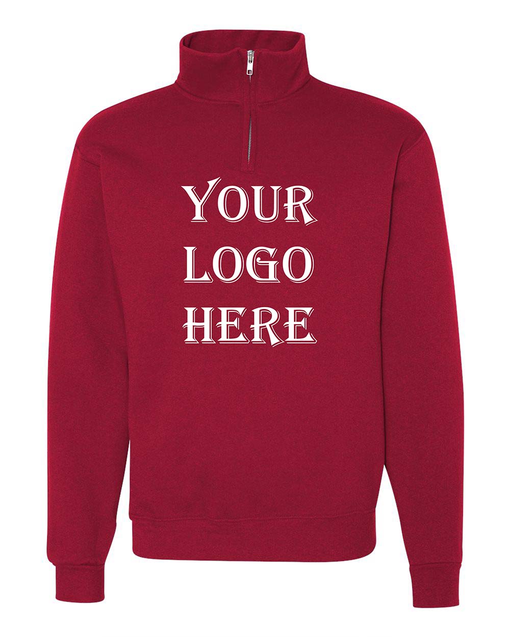 995MR-J8000 - JERZEES - Nublend Cadet Collar Quarter-Zip Sweatshirt
