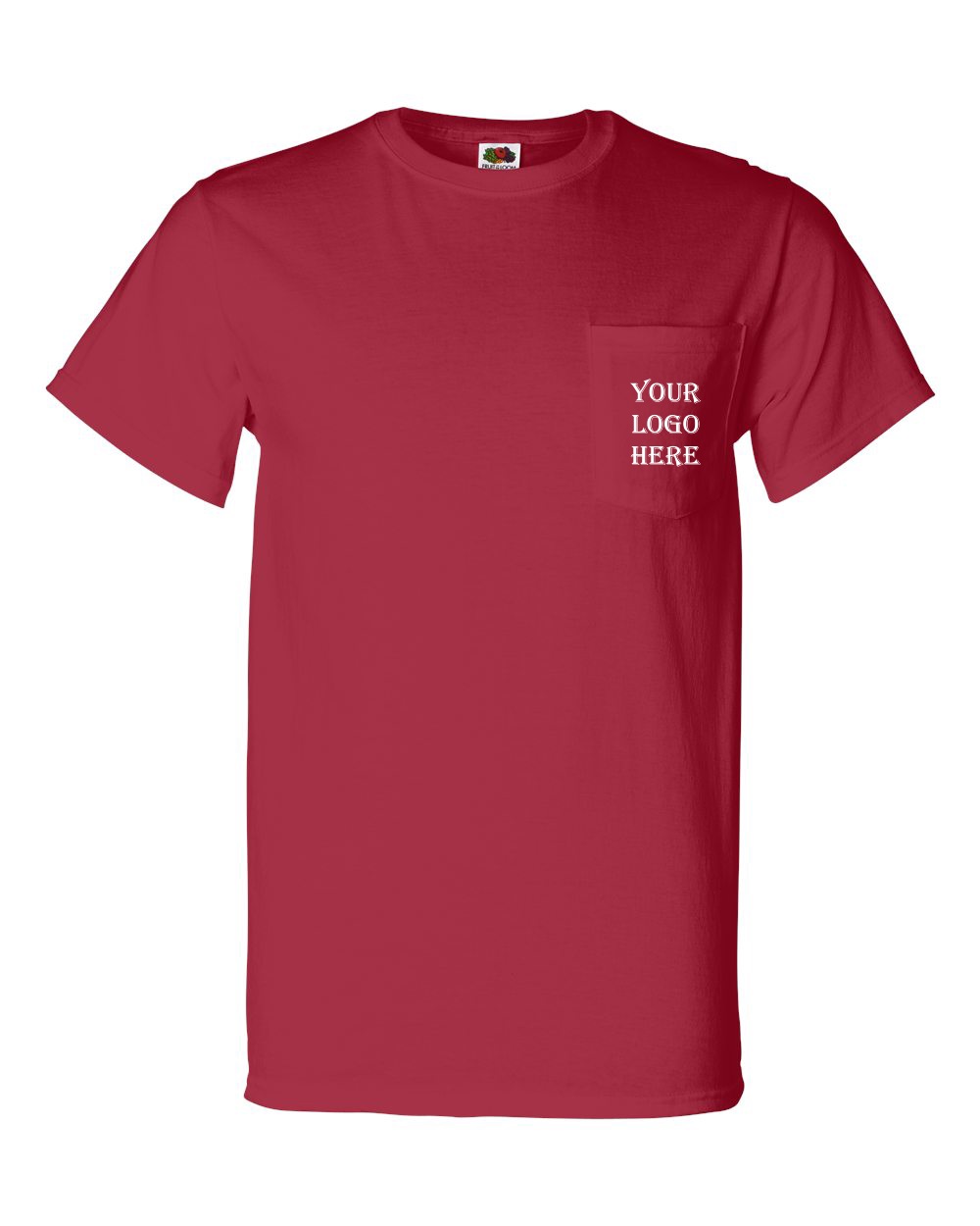 3930PR-FL500 - Fruit of the Loom - HD Cotton T-Shirt with a Pocket