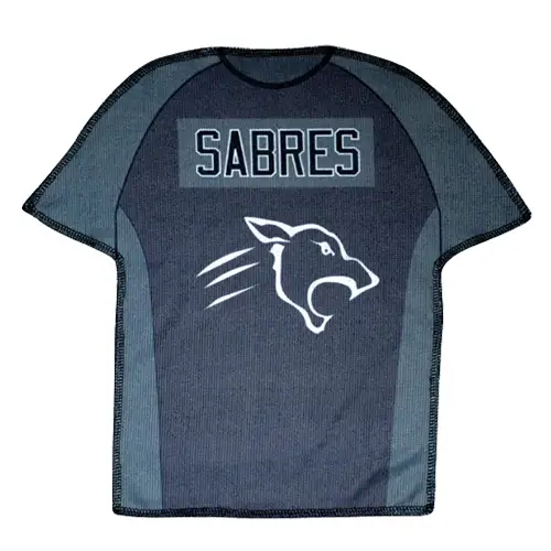 SBT148 - Boost Team Spirit With Jersey Shaped Sublimated Micro Fiber Rally Towel