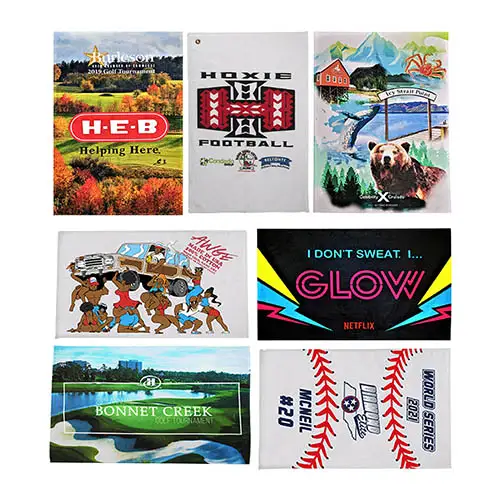 SBT1625 - Wholesale Golf Towel Custom Sublimated