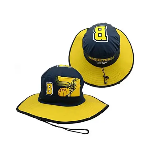 SWR57 - Custom Logo Bucket Hats with String