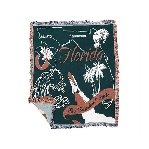SWT4860 - USA-Made Custom Woven Throw - 48