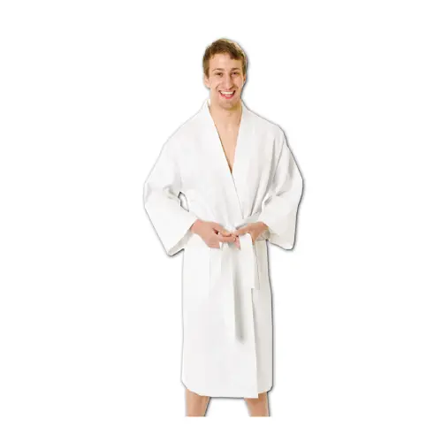 BR70 - Wholesale Italian Waffle Weave Bath Robe