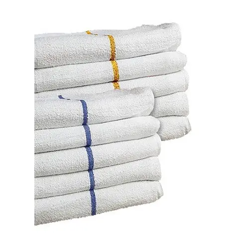 GBT600ST - Generic Bath Towel With Golden/Blue Stripe