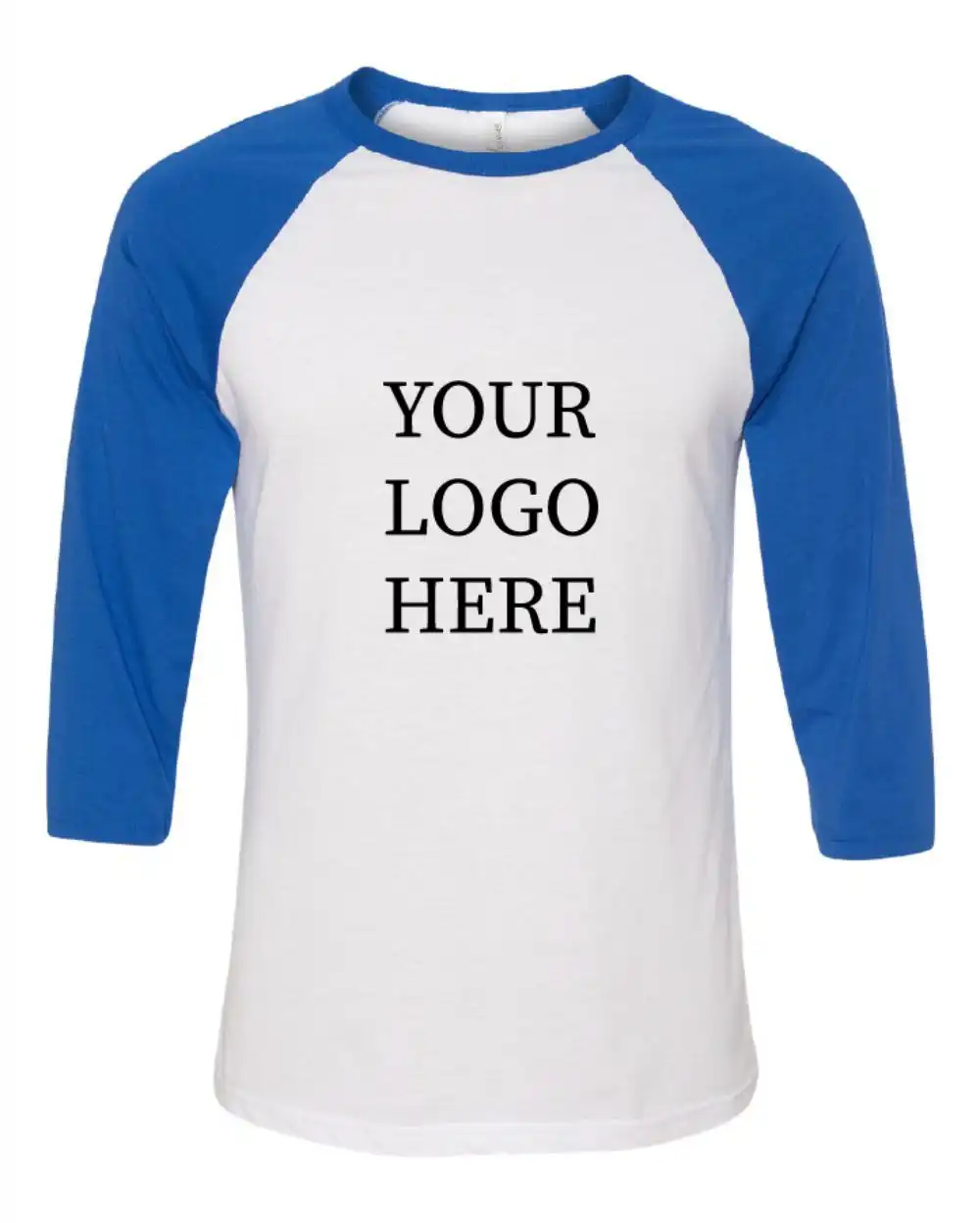 3200-B2100 - Bella + Canvas - Three-Quarter Sleeve Baseball Tee