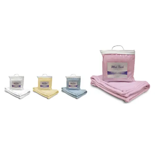 B5019 - Personalized Mink Touch Baby Blanket