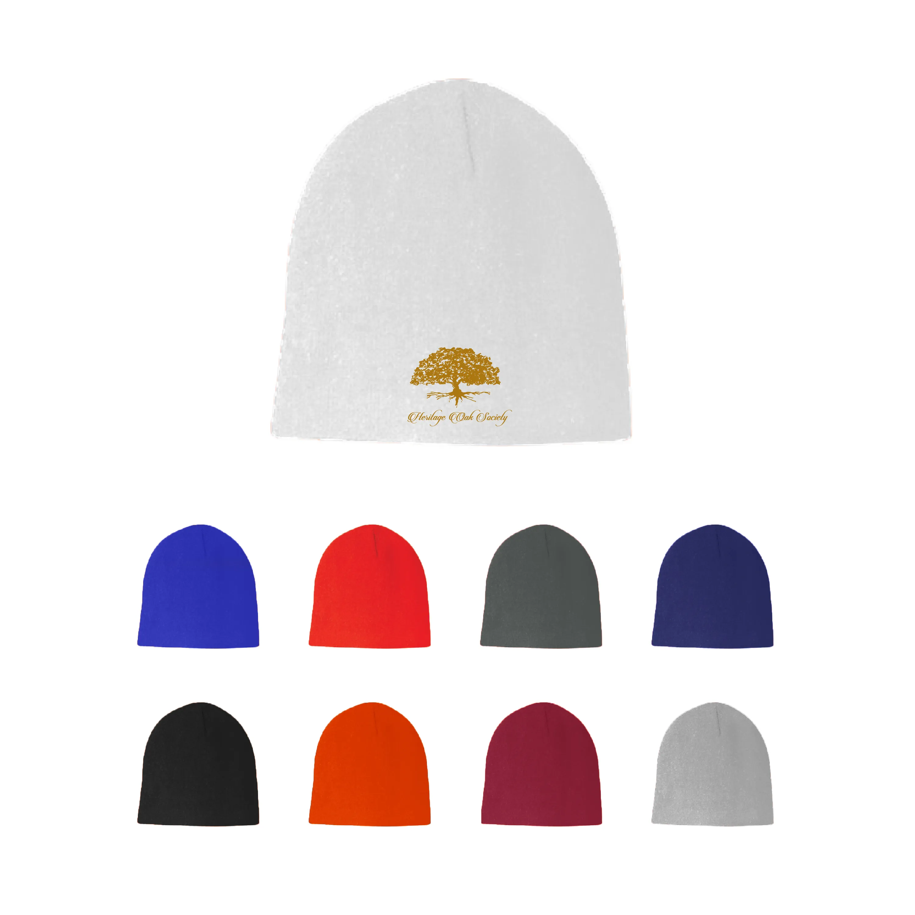 BC - Personalized Uncuffed Beanie Cap in Wholesale