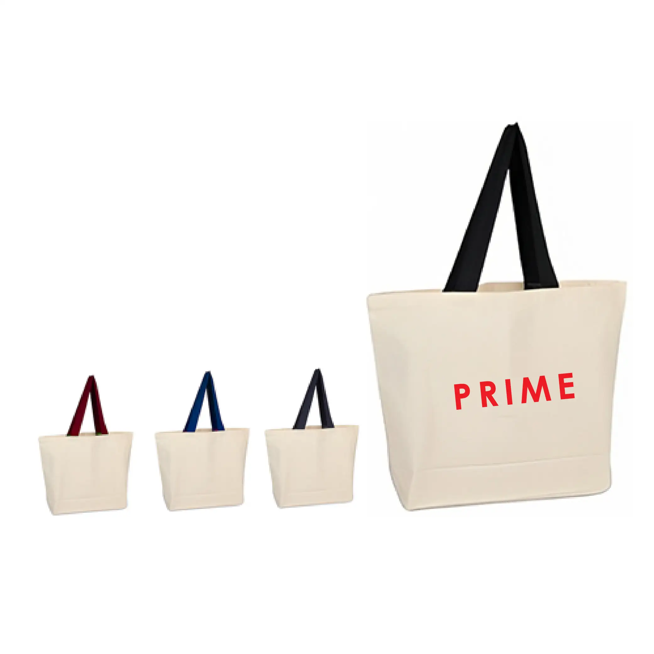 Q1622 - Wholesale Beach Bags with Colorful Handles
 