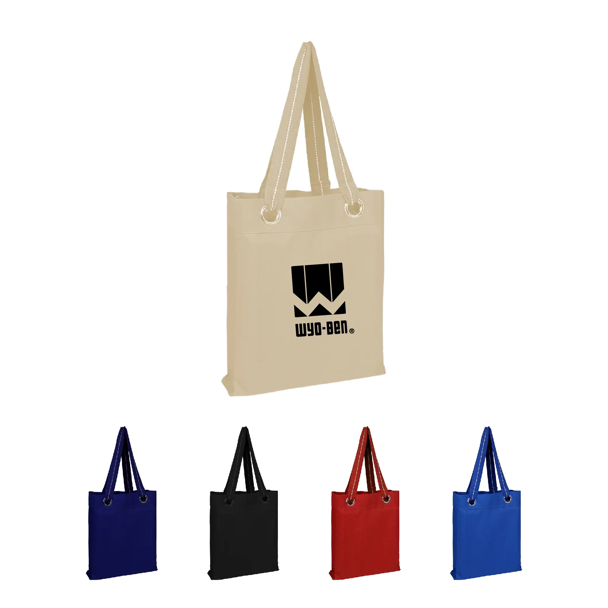 Q1630 - Stylish Heavy Cotton Canvas Tote With Personalized Logo