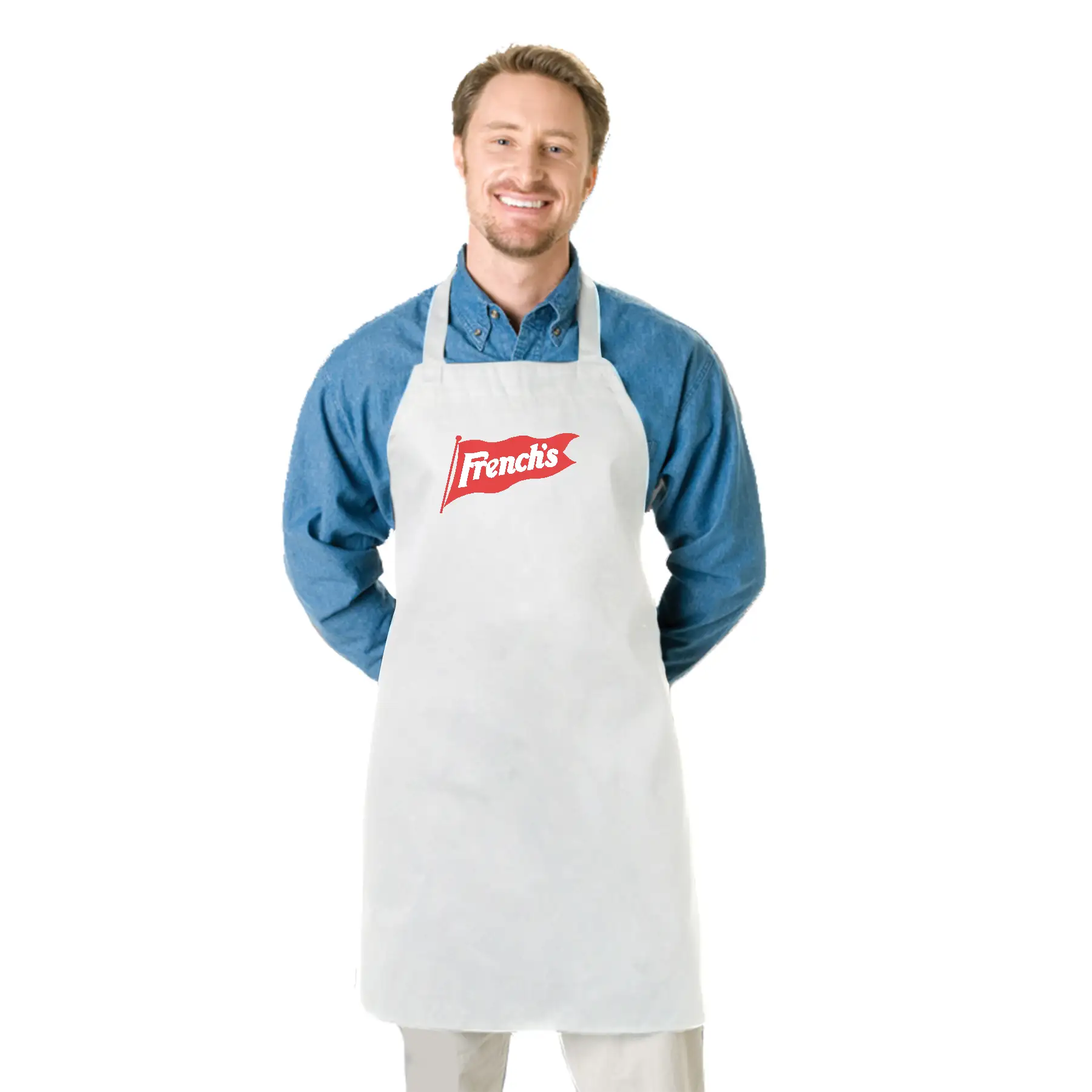 Q3010 - Custom Printed Full Length Apron For Promotions 