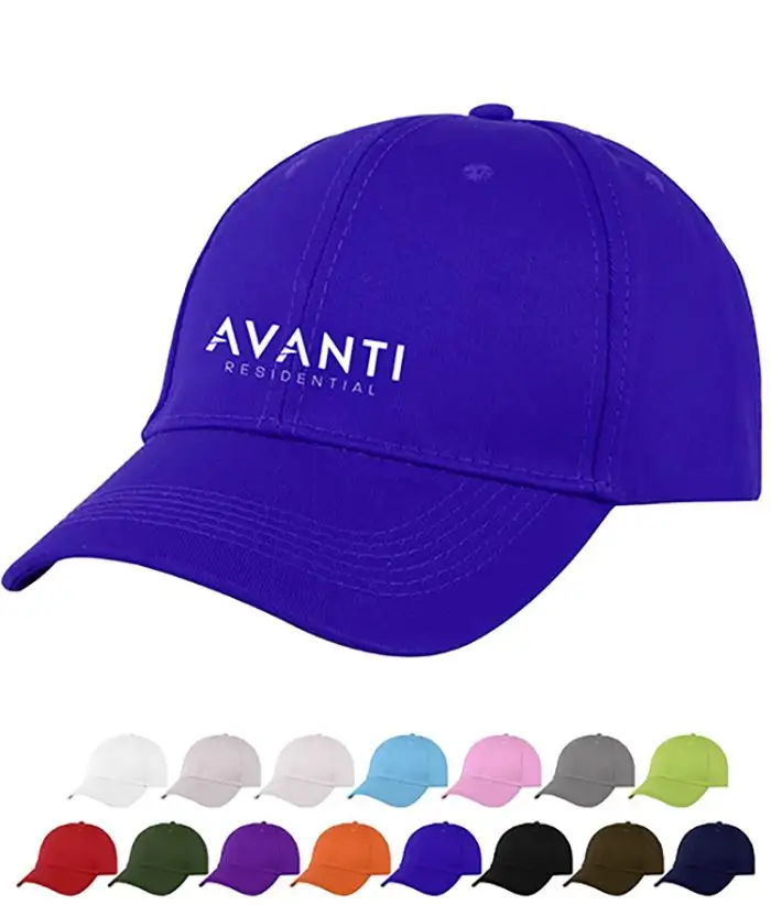 S12027 - Custom Structured Cotton Twill Baseball Caps