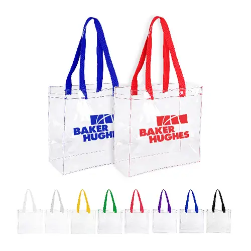 S12065 - Custom Promotional Clear Stadium Tote Bag