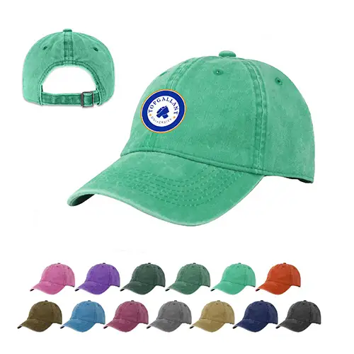 S12241 - Vintage Washed Cotton Adjustable Dad Cap
