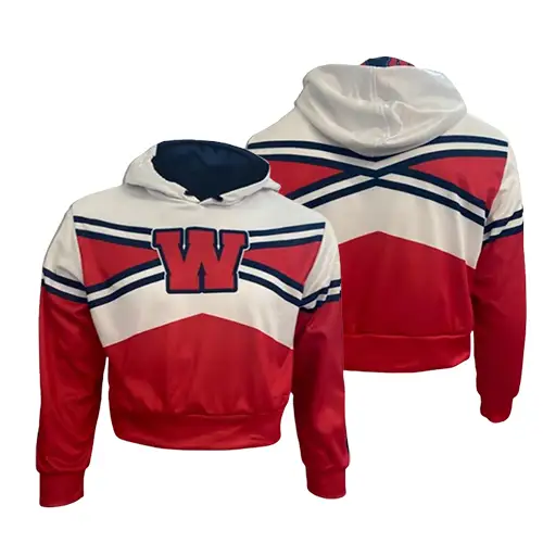 SHH104 - Custom Women's Crop Top Hoodie in Wholesale