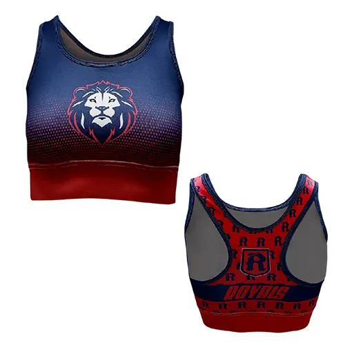 SUT106 - Custom Sports Bra Sublimated with Logo