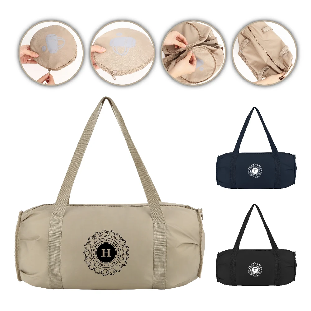 S12014 - Collapsible Waterproof Travel Gym Bag For Men And Women