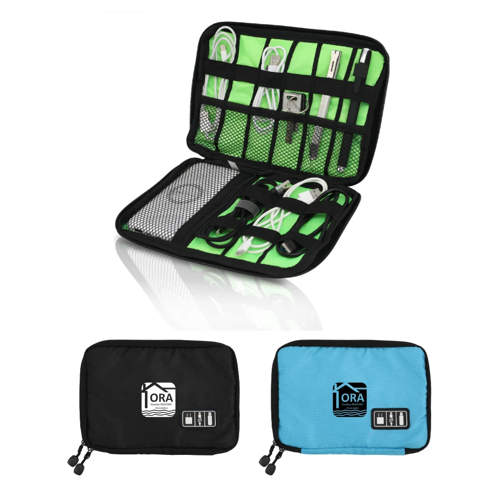 S12050 - Electronics Travel Storage Organizer Bag With Your Logo