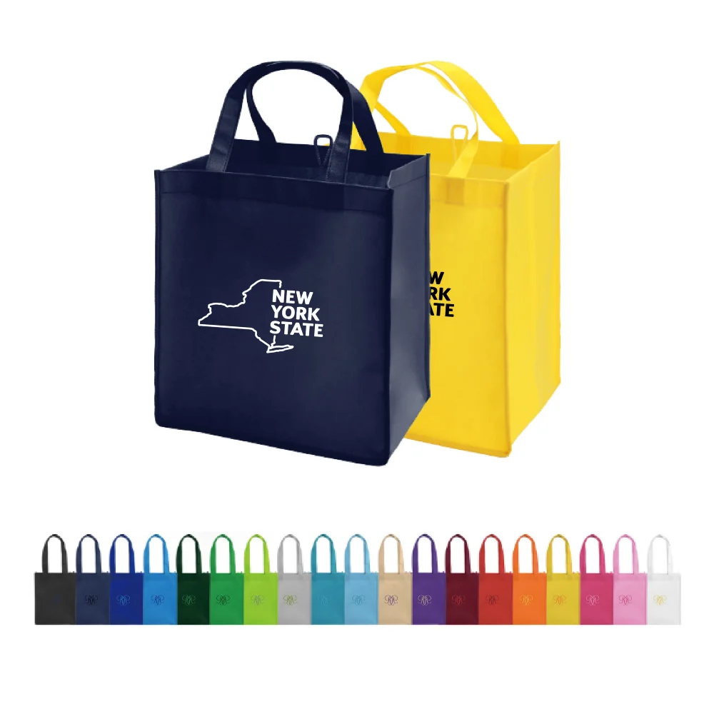 S12070 - Economical Non-Woven Grocery Tote Bag With Logo