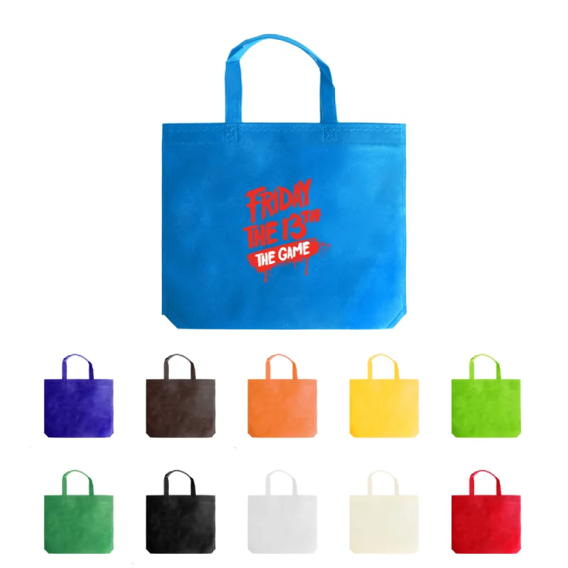 S12081 - Non-Woven Promotional Tote with Heat Seal 