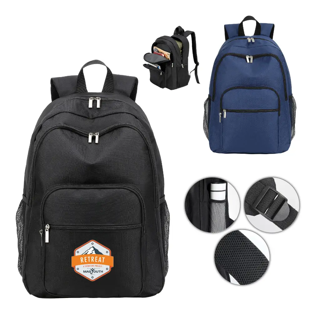 S12123 - Lightweight Business Laptop Backpack with Multi Pocket