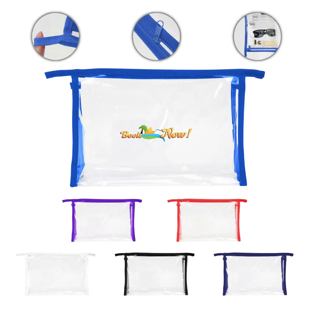 S12141 - Wholesale Travel Cosmetic Toiletry Bag With Logo 