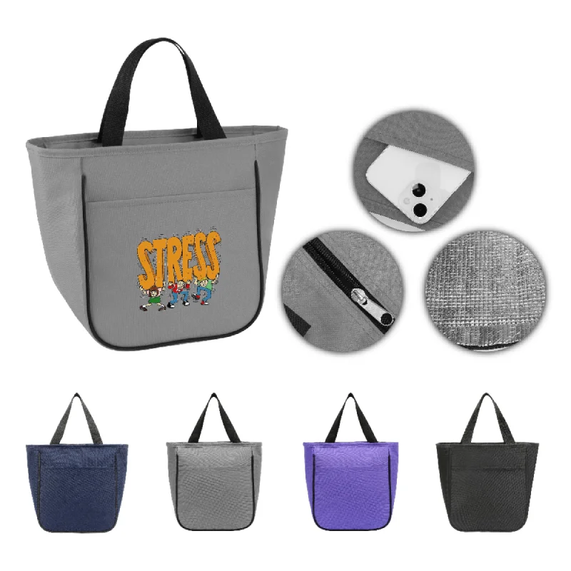 S12392 - Customized Insulated Cooler Bag for Lunch