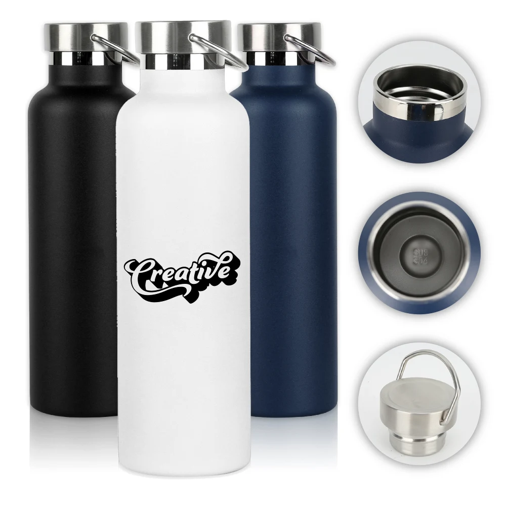 S12539 - Custom 25 oz Stainless Steel Water Bottle In Bulk