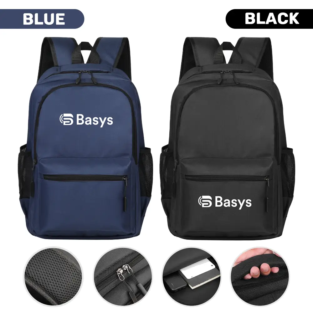 S12777 - Custom Brooklyn Trip Backpack with 15.6