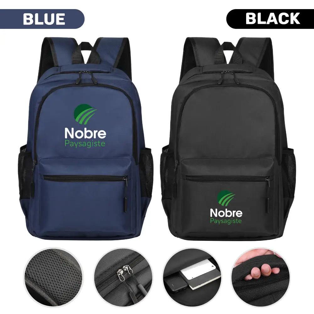 S12777 - Custom Brooklyn Trip Backpack with 15.6