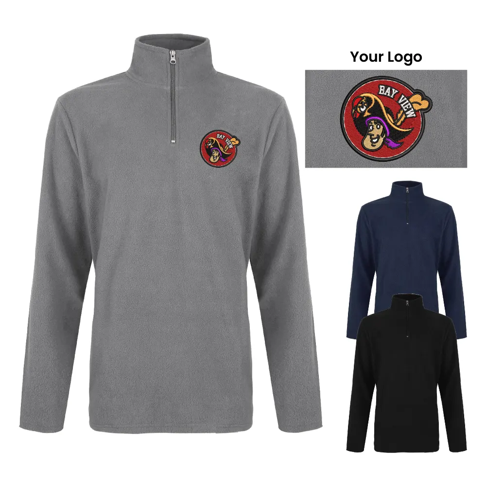 S19801 - Embroidered Unisex Micro Fleece Pullover