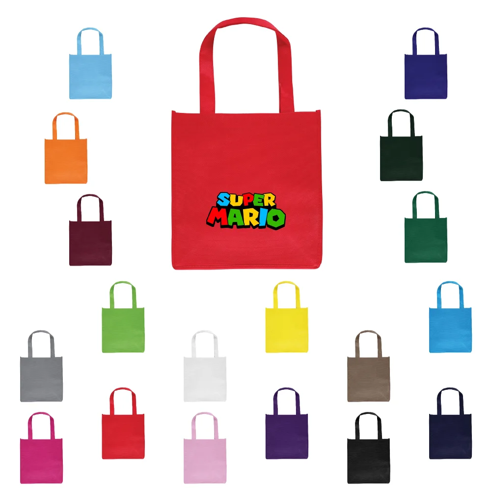 S12887 - Reusable Non-Woven Shopping Tote Bag (12'' x 13'' x 8'')
