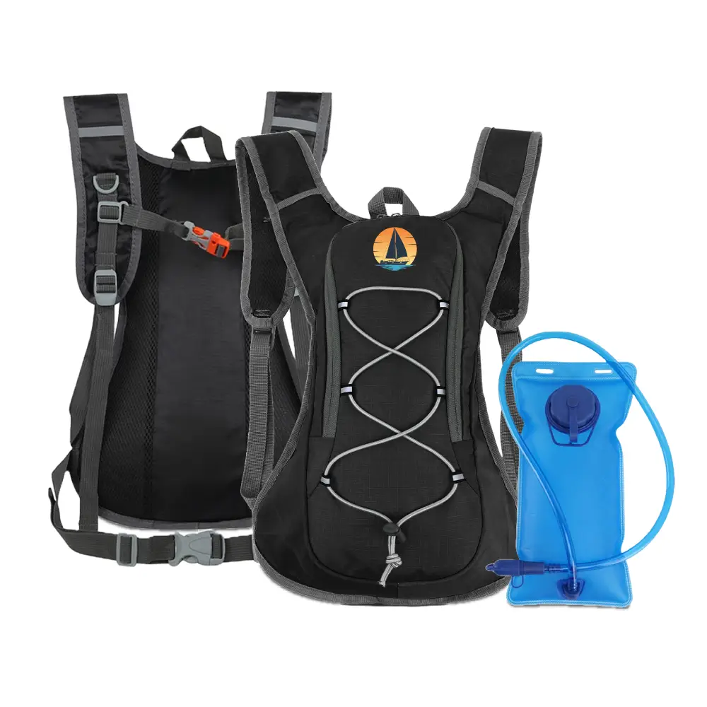 S12937 - Custom 2L Water Bladder Hydration Backpack for Outdoor Sports