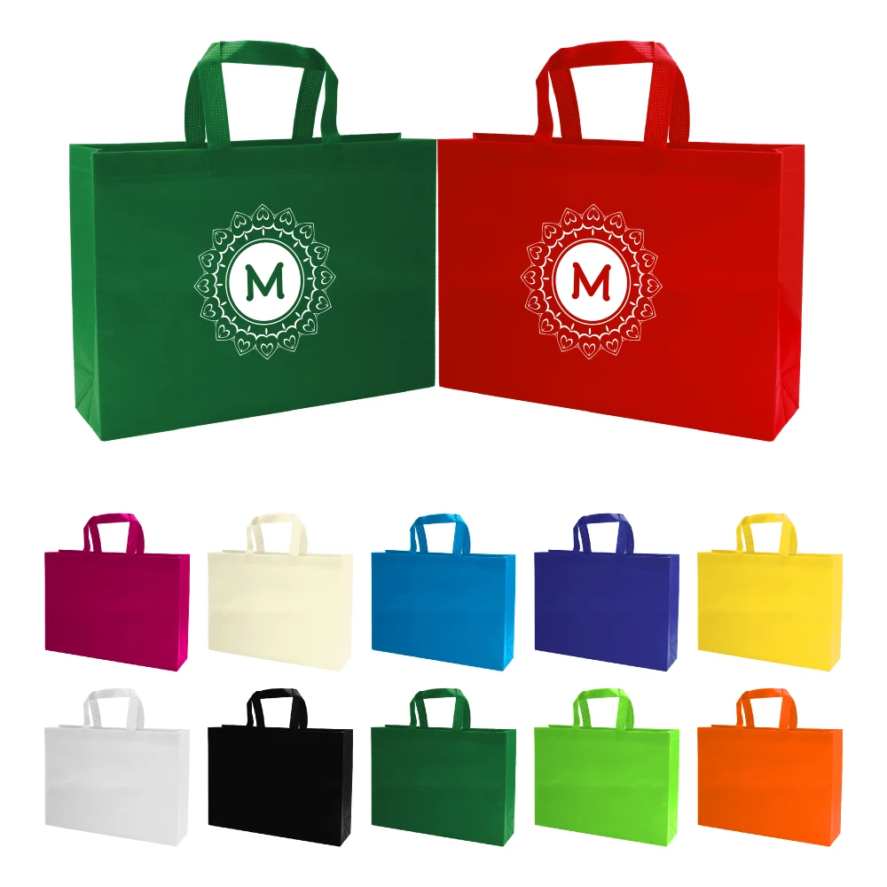 S12993 - Wholesale Heat Sealed Non-Woven Tote Bag (16