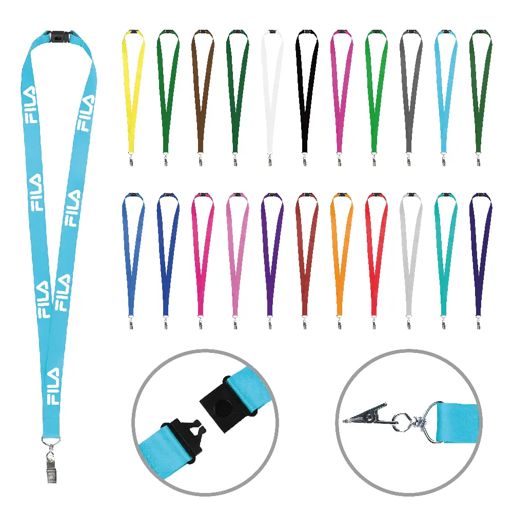 S13962 - Customized Sublimated Lanyard with Breakaway Badge Holder
