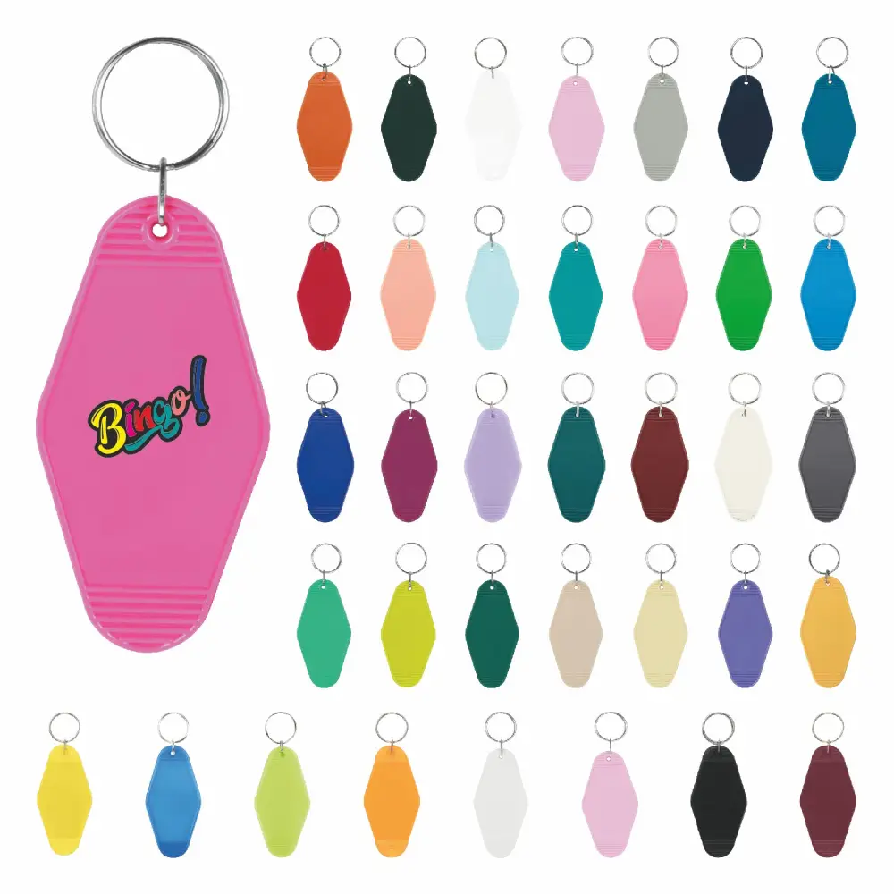 S17337 - Personalized Quaint Motel Keychain