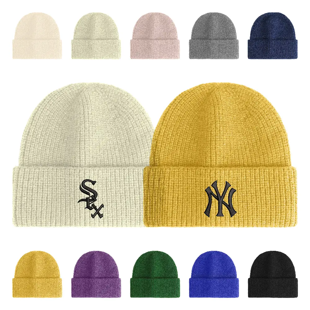 S17864 - Unisex Rib Knit Cuffed Beanie with Your Logo