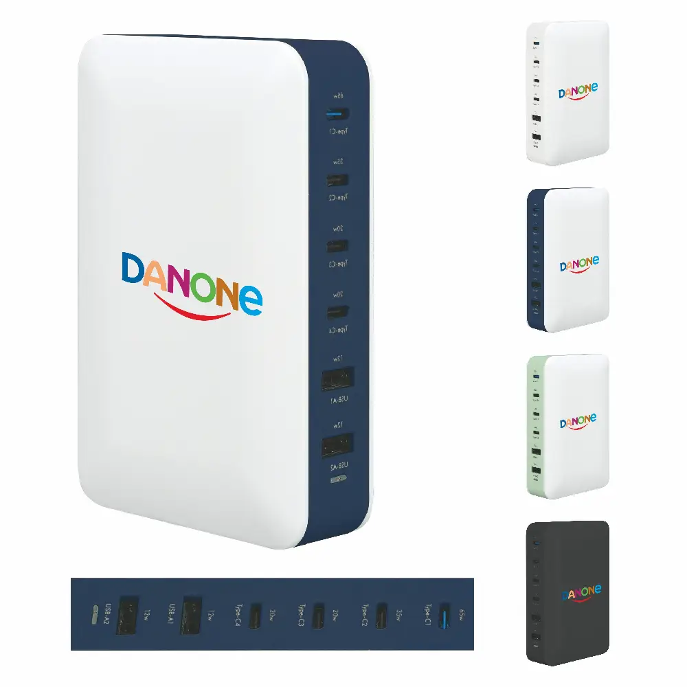 S18222 - Six Ports 164W Fast Charger Station with Your Logo
