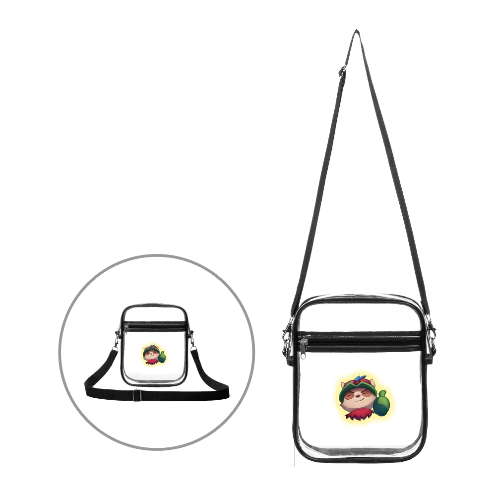 clear pvc waterproof shoulder bag