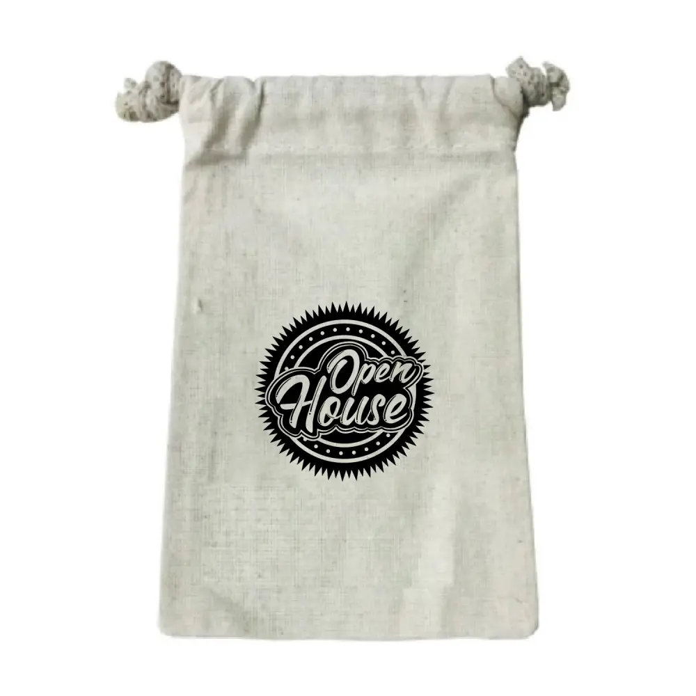 SST4060 - Customized Cotton Drawstring Small Pouch