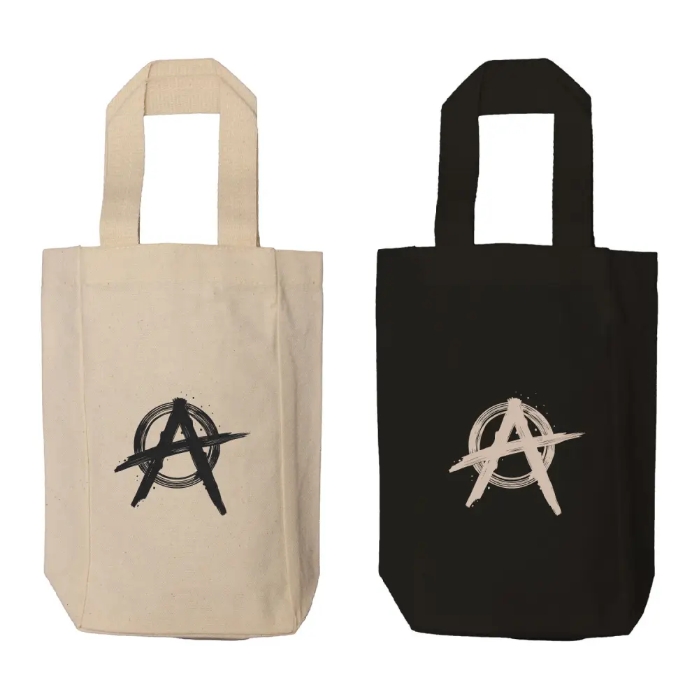 SSTM202 - Customizable Double Bottle Wine Tote Bag