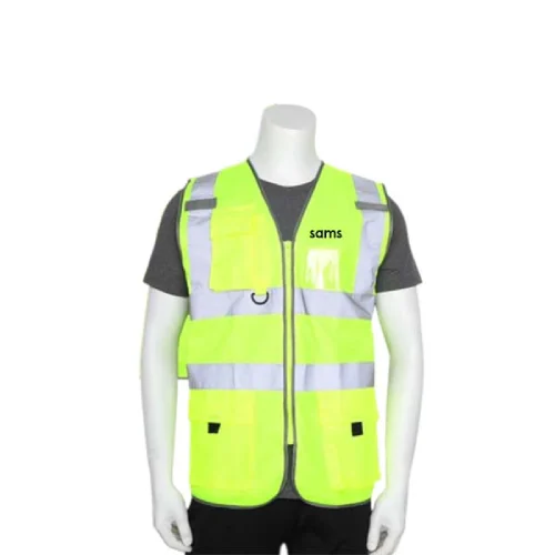 S12370 - Hi-Vis Reflective Safety Vest with Pockets