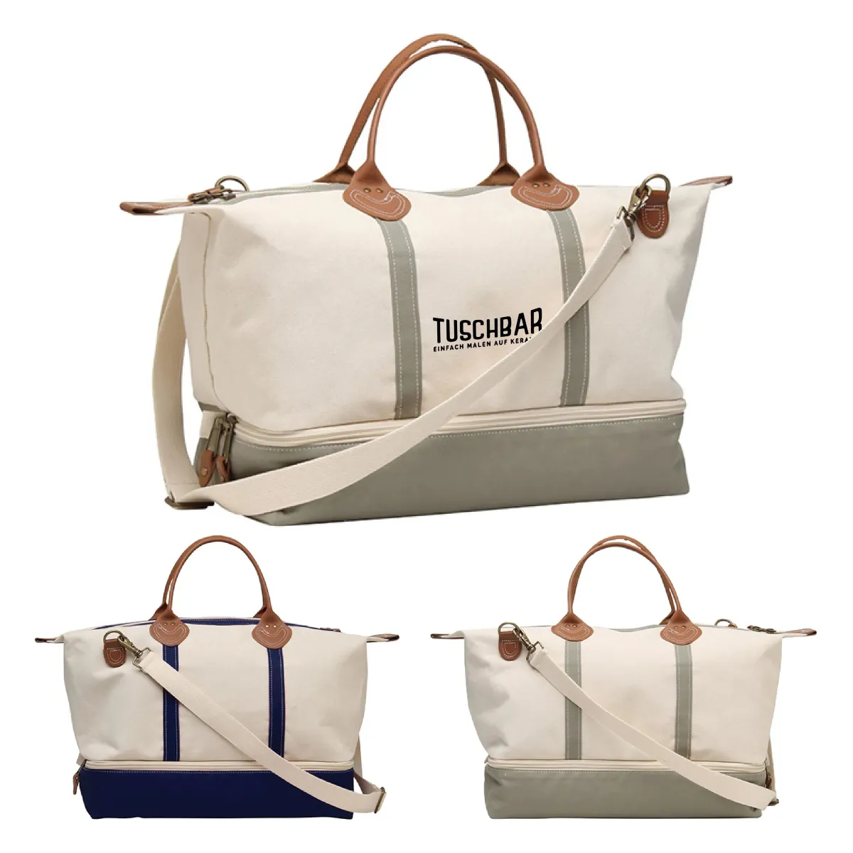 SST931 - Overnight Travel Duffle Bag With Compartments