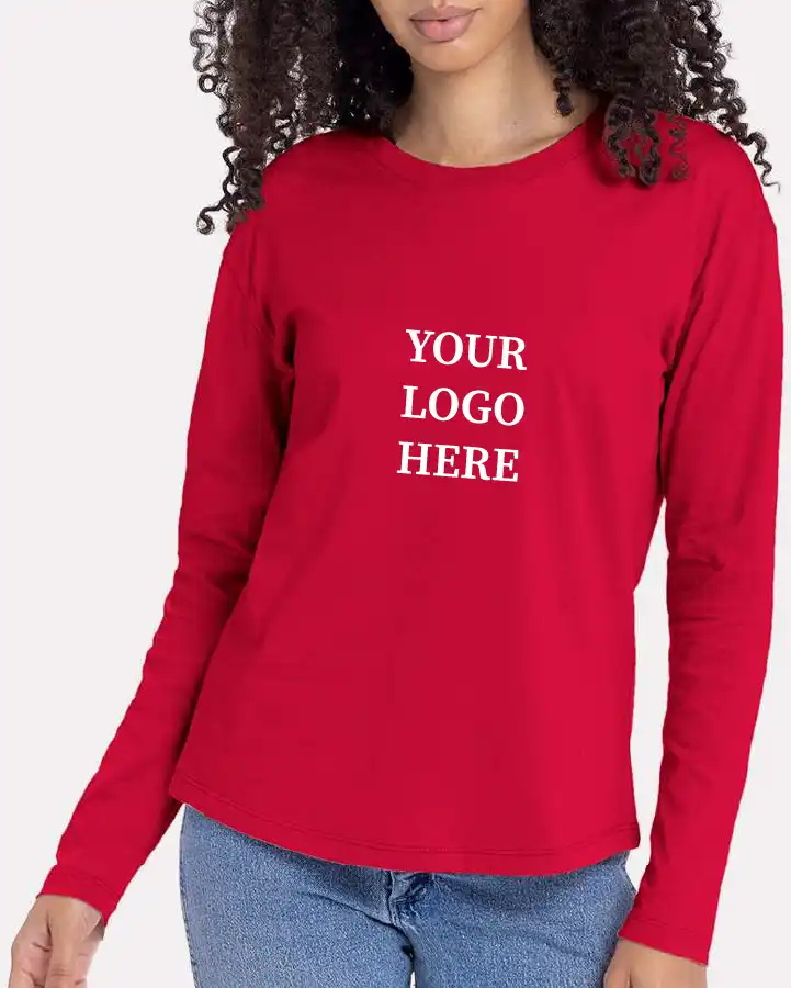3911-NA18 - Next Level Apparel - Women's Cotton Relaxed Long Sleeve T-Shirt