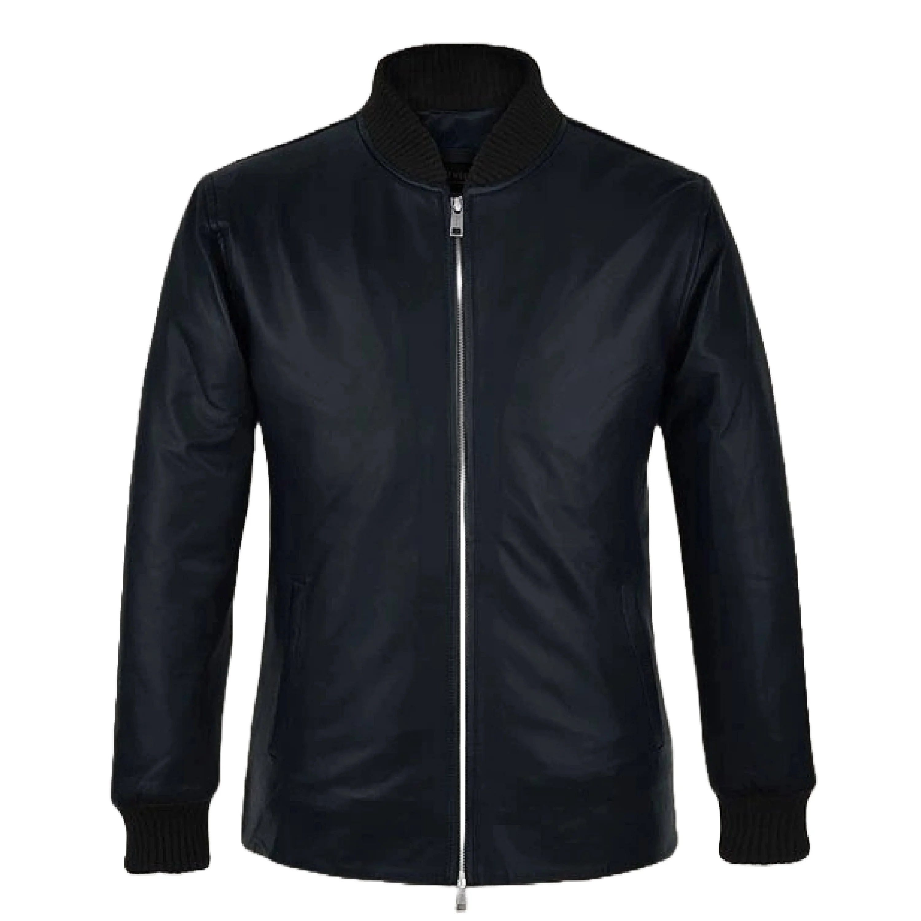 LJ122 - Men's Leather Bomber Jacket