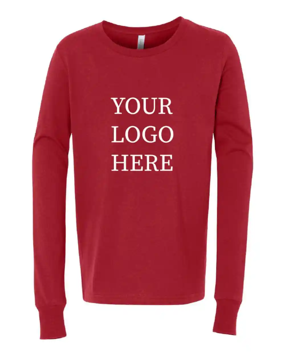 3501Y-B2200 - Bella + Canvas - Youth Jersey Long Sleeve Tee 