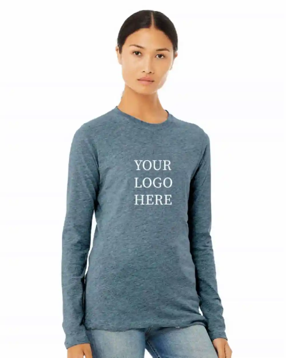 6500-B3300 - Bella + Canvas - Women’s Jersey Long Sleeve Tee